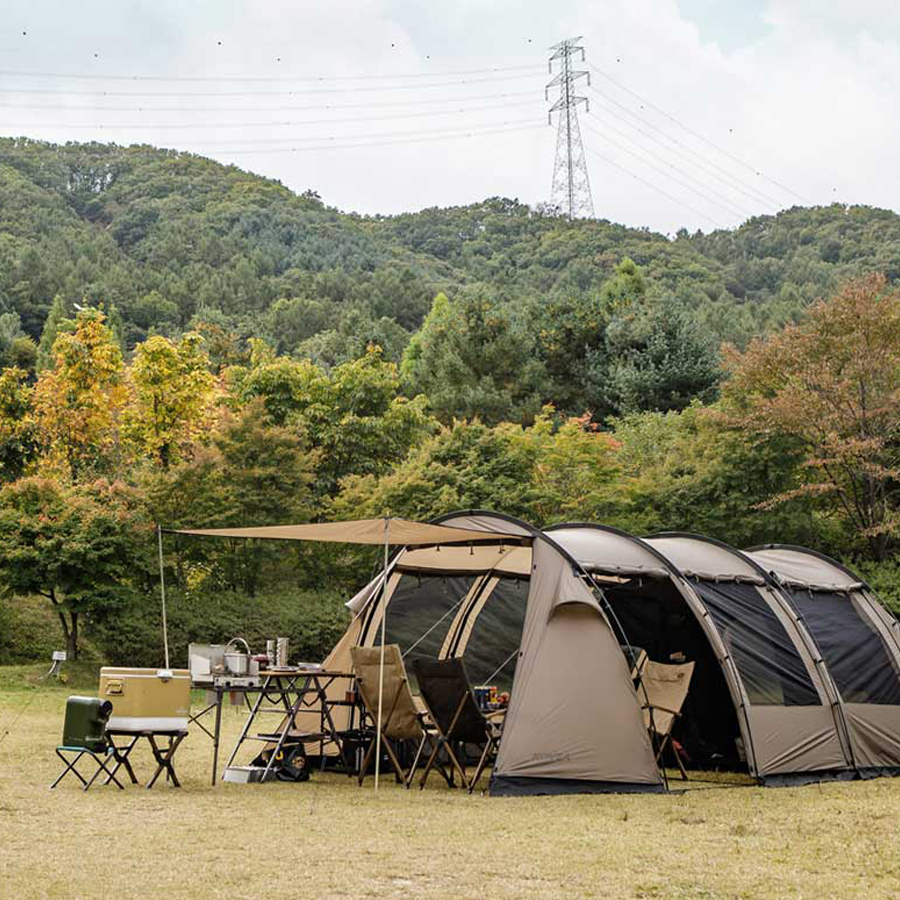 코베아 4인용 캠핑 텐트 고스트 팬텀 KECY9TO-06 루프 이너텐트 그라운드시트 포함